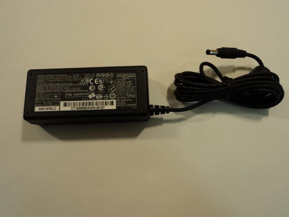 Compaq Laptop Power Supply 18.5VDC 2.7A Genuine OEM 159224-001 - Image 1 of 1