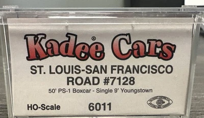 Kadee Cars HO RTR #6011 50’ PS-1 Boxcar St. Louis-San Fransisco  NIB - Image 1 of 3