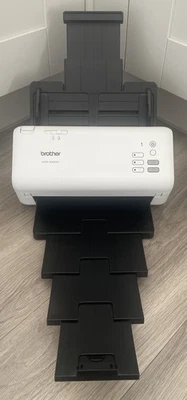 Brother ADS-4300N A4 USB / LAN Scanner   Duplex with both trays, PSU and USB - Image 1 of 4