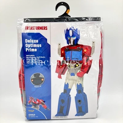 01855394 Spirit Kid Light-Up Optimus Prime Costume Deluxe Transformers Size Vary - Image 1 of 4