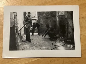 1944 Alemania Foto Militar Foto Guerra Segunda Guerra Mundial Identificado Juego de Mierda Aerotransportado 82º - Imagen 1 de 2