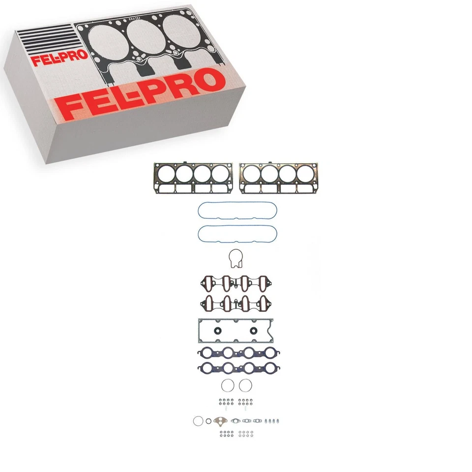 Комплект прокладок головки блока цилиндров двигателя Fel-Pro для 2001 Chevrolet Silverado 3500 6,0 л - Изображение 1 из 1