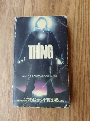 The Thing  Paperback Novel Second Printing Allen Dean Foster 1982 Sci Fi Rare - Image 1 of 4
