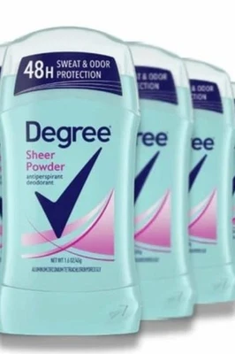 3 Упаковки - степень женщин чистый порошок антиперспирант и дезодорант - 1,6 унций - новый - Изображение 1 из 3