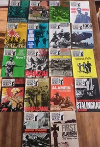 18 Issues Vintage 1970's History of The Second World War Magazine Wll WW2 - Picture 1 of 19