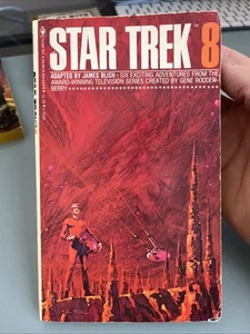 Star Trek 8 Paperback Vintage James Blish Science Fiction Rare Bantam - Picture 1 of 3