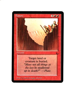 MTG Fissure SP/NM - The Dark Magic the Gathering ~ Spedizione gratuita ~ - Foto 1 di 2