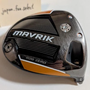 Callaway Mavrik SUB ZERO 9 Driver Head Only Right Handed Low Spin Flash Face - Picture 1 of 24