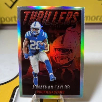 2022 Panini Rookies & Stars - Thrillers Jonathan Taylor #TH-12 Silver Prizm - Image 1 of 3