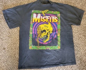 VTG Misfits 25 Years Modern Reprint Single Stitch Shirt XL 2001 - Picture 1 of 8