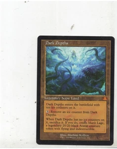 Dark Depths 394 Retro Frame MTG Magic Card x1 1x Single LP - Foto 1 di 1