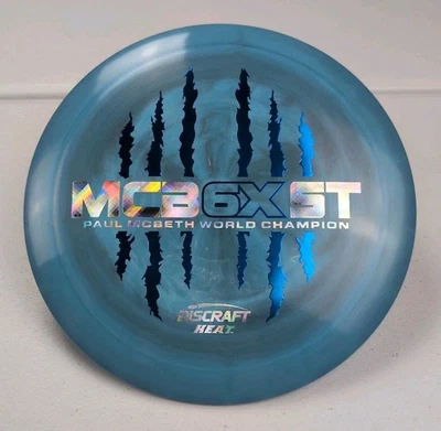 Discraft ESP Heat 6x Claw Paul McBeth Limited Edition Fairway Driver Disc New - Image 1 of 4