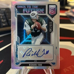 2025 Donruss Elite Richard Todd Back to the Future AUTO AUTOGRAPH /149 - Picture 1 of 2