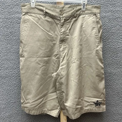 Pantalones Cortos Bermudas Informales Chinos Beige Para Hombre No Fear 34 Foto 1 de 4