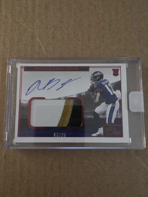 2021 Panini One Rashod Bateman Multi Colored RPA Auto 03/25 - Image 1 of 2