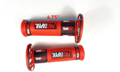 Hand Grips Bar & Handle Bar for Most Honda Pit & Dirt Bike ATV Off-road (Red) - Image 1 of 4