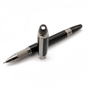 Montblanc Penna Roller Meisterstuck Platinum Line Classique New Old Stock - Foto 1 di 8