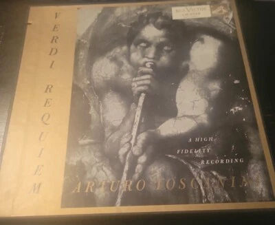 VERDI/REQUIEM/ARTURO TOSCANINI RCA VICTOR RED SEAL  LM-6018 2 x LP NEW - Image 1 of 4