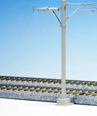 Kato 5-054 Single Wide Track Catenary Poles 12 pcs HO scale from Japan* - Image 1 of 2