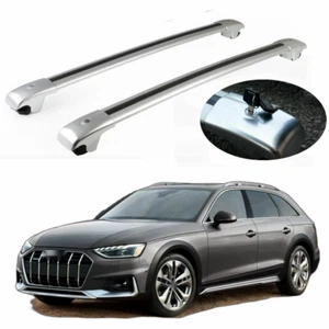 Cross Bars Fits for Audi A4 allroad 2019-2023 2PCS Luggage Carrier crossbar - Picture 1 of 9