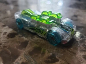 2004 Hot Wheels What-4-2 Clear Green Blue Malaysia LOOSE - Picture 1 of 8