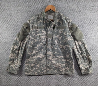 Abrigo Chaqueta Original Para Hombre Ejército de Estados Unidos Uniforme de Combate Camuflaje Digital Desgarro Cremallera S - Imagen 1 de 4