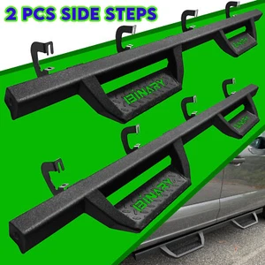 Running Board Fit 07-18 Chevy Silverado/GMC Sierra Crew Cab Nerf Bar Side Step - Picture 1 of 8