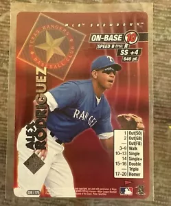 Alex Rodriguez 2001 MLB Showdown #39 Rangers - Picture 1 of 1