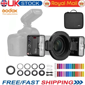 Godox MF12-K2 Twin Macro Flash Lite 12w 2.4G Wireless for Canon Nikon Sony Fuji - Picture 1 of 12