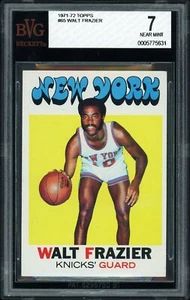Walt Frazier 1971-72 Topps Basketball #65 BVG 7 (BGS) Knicks - Picture 1 of 2