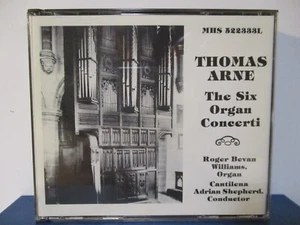 Thomas Arne - The Six Organ Concerti - 2 CD Set - MINT condition - E24-3247 - Picture 1 of 4