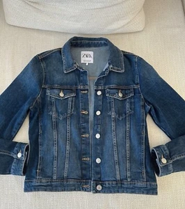 Zara Denim Jacket size Medium - Picture 1 of 7