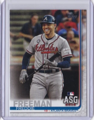 2019 Topps Update #US279 FREDDIE FREEMAN ATLANTA BRAVES ID28 - Image 1 of 2