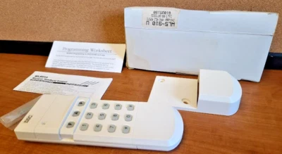 DSC Wireless Wire-Free Alarm Keypad RARE WLS-910 with Panic Buttons Fire Police - Image 1 of 4