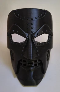 Dr Doom Mask Cosplay Replica/Prop 3D Printed - Picture 1 of 6