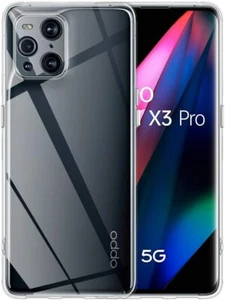 Coque Silicone TPU Transparente Pour Oppo Find X3 Pro Little Boutik® - Imagen 1 de 1