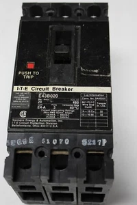 ITE E43B020 20 Amp Circuit Breaker - Picture 1 of 1