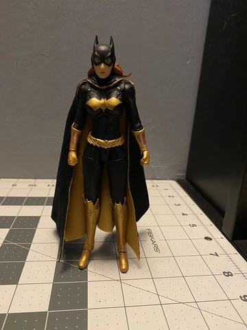 Custom Batgirl Cloth Cape For 1:12 Figure Dc Multiverse/ Mcfarlane Cape Only Cover