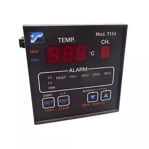 Controllo temperatura T154 Tec System 24-220VAC/DC *Usato* - Foto 1 di 2