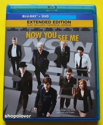 Now You See Me (Blu-ray/DVD, 2013) - NO DIGITAL CODE - DVD viewed once Very Good - Image 1 of 4