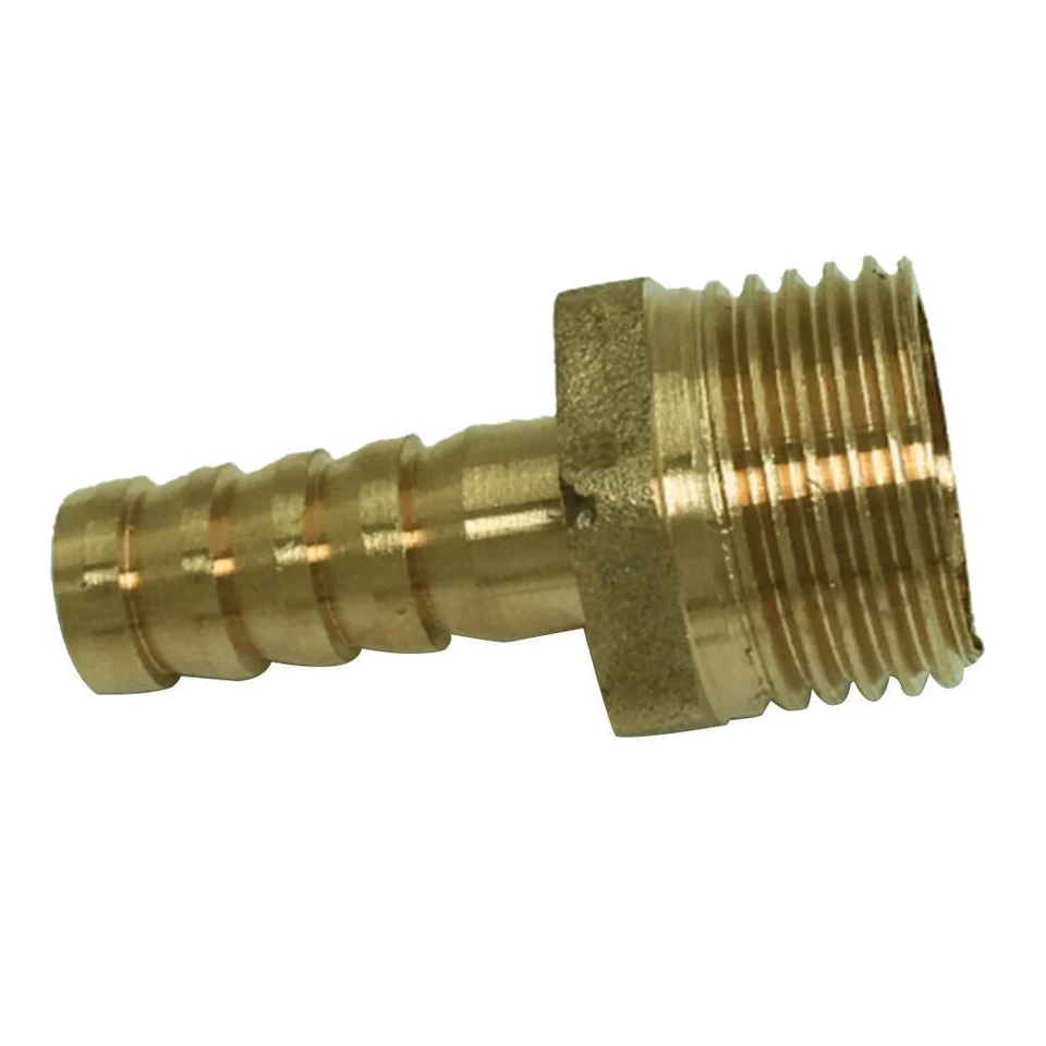 Messing Klemmschlauchverschraubung Verbinder, Widerhaken x NPT Außengewinde - Bild 1 von 1
