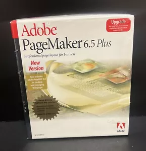 Adobe PageMaker 6.5 Plus Windows Upgrade Professional Page Layout Software - Picture 1 of 7