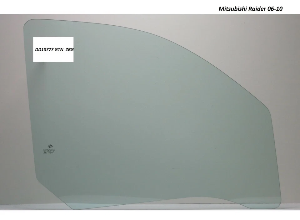 Fits 05-10 Mitsubishi Raider 2D Ext.Cab 4D Crew Cab Front Passenger Side Glass Foto 1 de 1