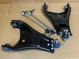 PAIR OF FRONT SUSPENSION WISHBONES ARMS & DROP LINKS FOR DACIA DUSTER 2010-2018 - Picture 1 of 1