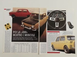 Clipping Ritaglio Articolo 1991 SIMCA RALLYE 2 Poi la 1000 Mostrò i Muscoli - Picture 1 of 2