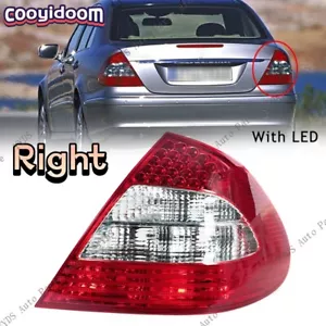 Right Side For Mercedes Benz W211 E200 2007 2008 Tail Light Assembly LED Light - Picture 1 of 22