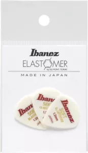 IBANEZ Elastomer Guitar Pick BEL18ST12 Soft Jazz 1.2mm 3pc Included - Picture 1 of 4