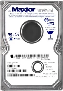 Hard Drive Maxtor Diamondmax Plus 9 6Y080M0 80GB 7200U/Min 8MB SATA 3.5'' Inch - Picture 1 of 3