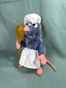 Disney Parks Chef Remy Ratatouille Plush Doll Stuffed Mouse 8" - Picture 1 of 6