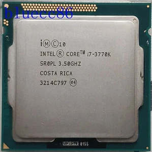 Intel Core i7-3770K 3.5GHz LGA1155 SR0PL 4Core 8M Cach 5 GT/s DMI CPU Processor - Picture 1 of 1
